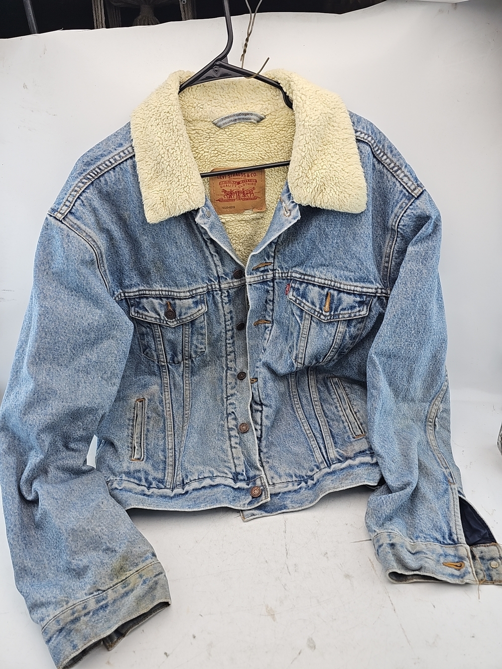 Levi's Vintage Sherpa Lined Denim Trucker Jacket